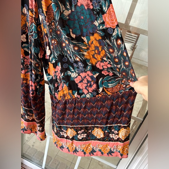 Free people Bali birds of paradise black jumpsuit - Picture 7 of 16